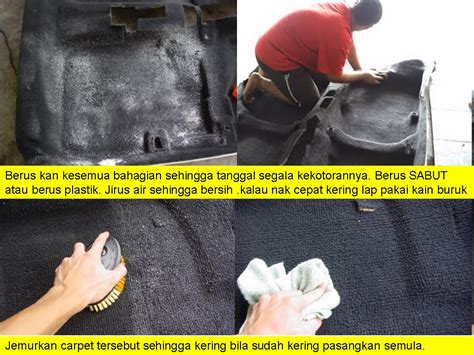 Tapi awas jangan basuh kereta sembarangan sahaja. Tip basuh seat & carpet kereta - NSOCM