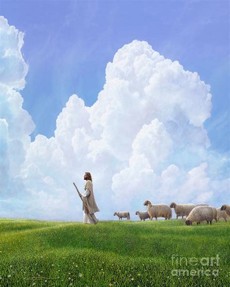 Greener Pastures Painting By Greg Olsen Fine Art America