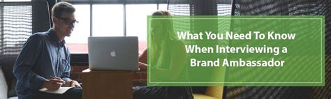 What You Need To Know When Interviewing A Brand Ambassador Eventpro