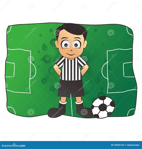 Soccer Man Cartoon Stock Illustration Illustration Of Champion 29055155