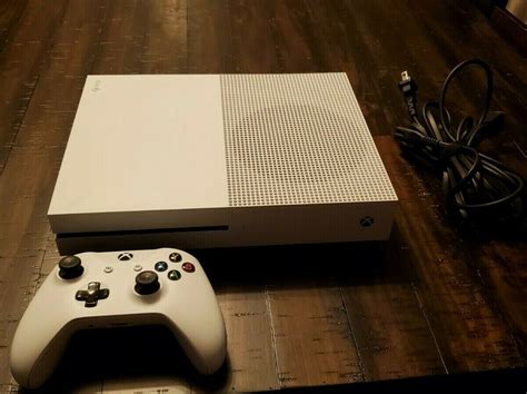 Microsoft Xbox One S 500gb White Console Comprises One White Xbox