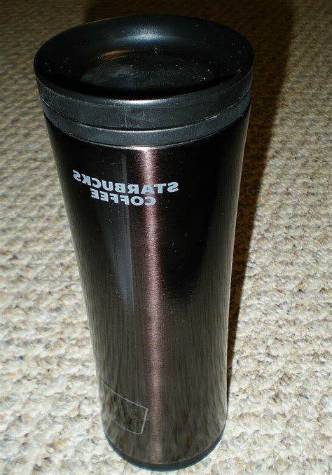 This stainless steel chiseled tumbler is one of those items. 2009 Starbucks 20 oz Stainless Steel Coffee Tumbler