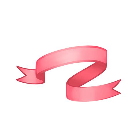 Sweet Pink Ribbon 17346680 Png