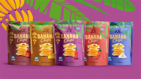 Profsoyuz Created New Packaging Design For Banana Chips World Brand