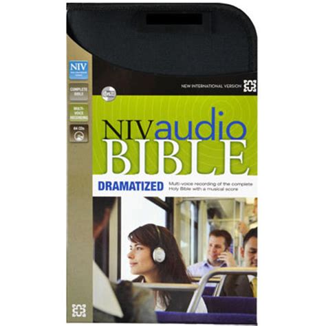 Dramatized Audio Bible Niv Bible On Cd Audio Bible Niv