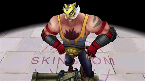 El Tigre Braum Detailed Skin Spotlight League Of Legends Youtube