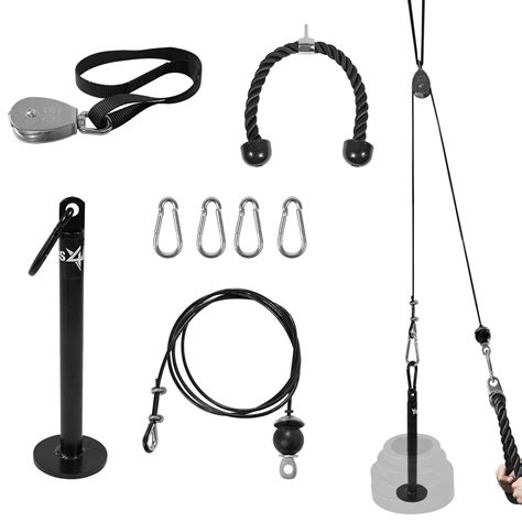 Buy Yes4all Lat Pulley System With Plate Loading Pin And Pull Down Tricep