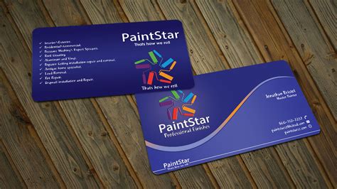 46 Creative Business Card Designs Painting Business Card Design
