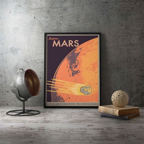 Mars Poster Ciudaddelmaizslpgobmx