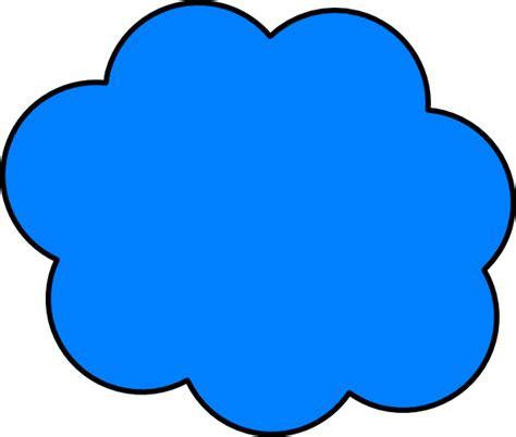 Blue Clouds Clip Art