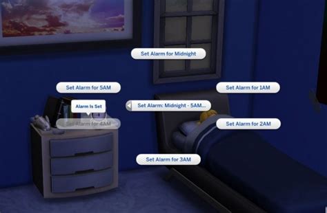 Sims 4 Alarm Clock Mod