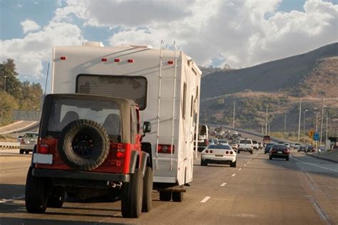 What Cars Can Be Flat Towed Behind An Rv On