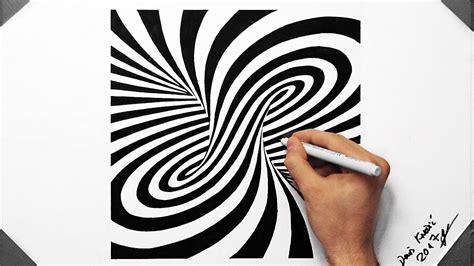 Do i need some magic formula to insert in some kind of sop? 3D Spiral Optical Illusion - Speed Drawing ( How To Draw ...