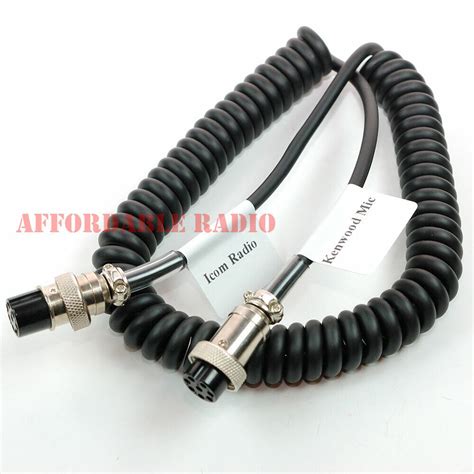 Kenwood Mc 60 Mc 90 Microphone Cable Fit To Icom Ic 7300 Ic 7200 Ic