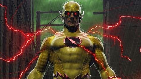 Download Dc Comics Comic Reverse Flash Reverse Flash Hd Wallpaper By