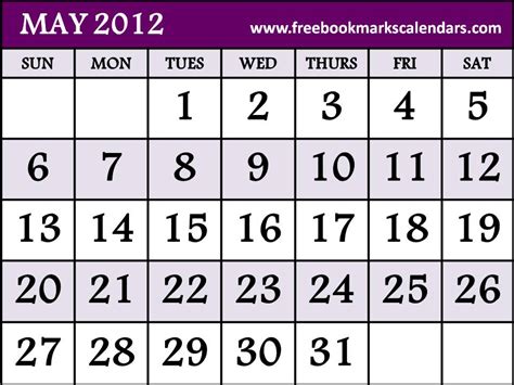 Search Results For “free Printable May 2012 Calendarspage2