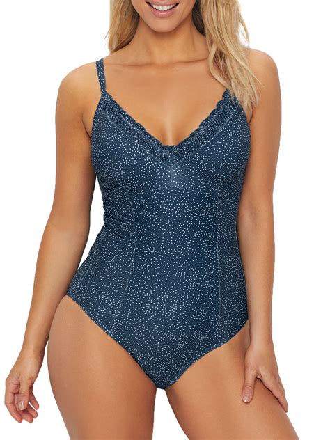 Azura Womens Astral Underwire One Piece Dd Cups Style Ss51045dde Swimsuit