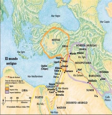 Introducción A La Biblia Mapas Del Mundo Antiguo Mundo Antiguo Biblia
