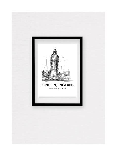 London England Poster London Poster Big Ben Poster Home Etsy