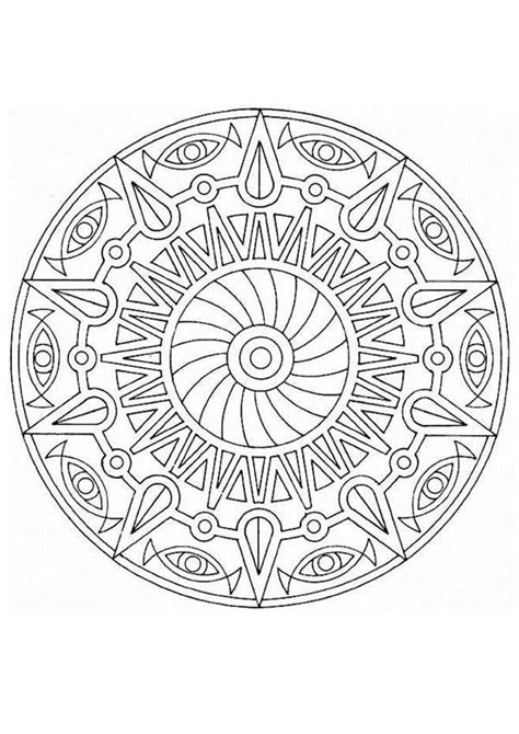 Stci Coloriage Pour Adultes Et Enfants Mandalas Zentangle