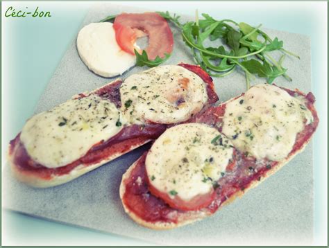 Tartines aux émincés de boeuf Céci-bon
