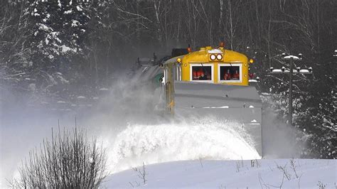 Поезд снегоочиститель Train Snow Plowing Action 2 Youtube