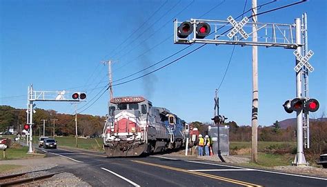 Grade Train Crossing Train Grade Sign Crossing Train Lights Hd