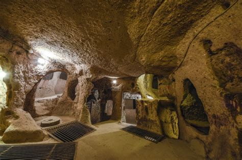 This Ancient Underground City Of Derinkuyu Was Discovered Beneath A