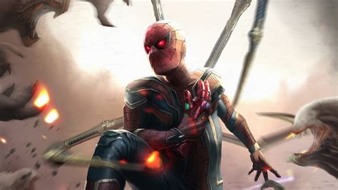 Spider Man Instant Kill Mode Infinity Stones Avengers Endgame 4k