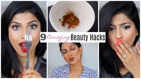 9 Amazing Beauty Hacks Every Girl Should Know 2017 Youtube