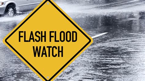 Kxmx Local News Remember Safety During Flash Flood Watch