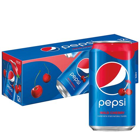 Buy Pepsi Wild Cherry Cola 12oz Pack Of 12 Online In Hong Kong