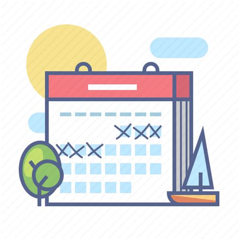 Calendar Date Event Holiday Icon