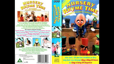 Check spelling or type a new query. Nursery Rhyme Time! (1995 UK VHS) - YouTube