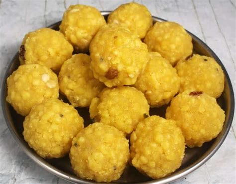Boondi Laddu Recipe How To Make Boondi Ladoo