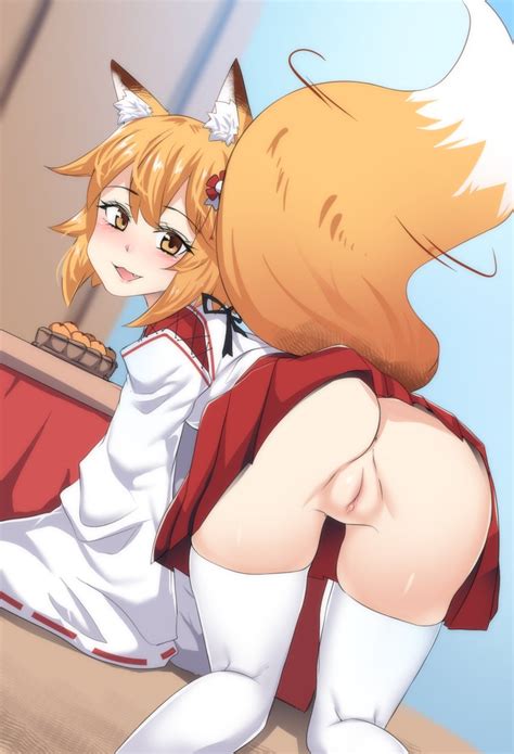 Rule 34 1girls 3 Ass Blush Fox Ears Fox Girl Fox Tail Hinghoi