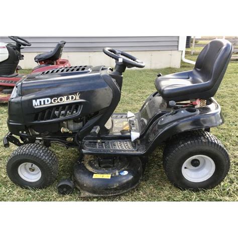 Mtd Gold Riding Mower 42 Inch Cut 17 Hp Needs Battery Therefore
