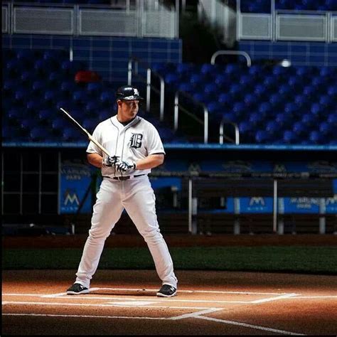 Skip to a point around 3m55sec in this video for a section where you can really see the sun gleaming on his back and get at least some sense of the power lurking inside his chestnut frame. The best hitter in baseball! | Detroit tigers baseball ...