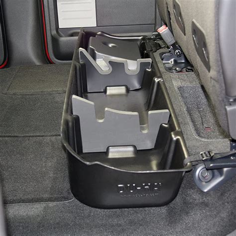 Du Ha Ford F150 Under Seat Truck Storage Container Organizer Gun Rack