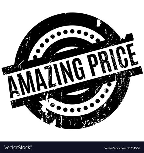 Amazing Price Rubber Stamp Royalty Free Vector Image