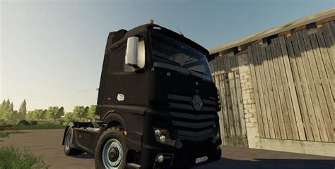 Mercedes Actros Mp4 Truck V10 Fs19 Farming Simulator