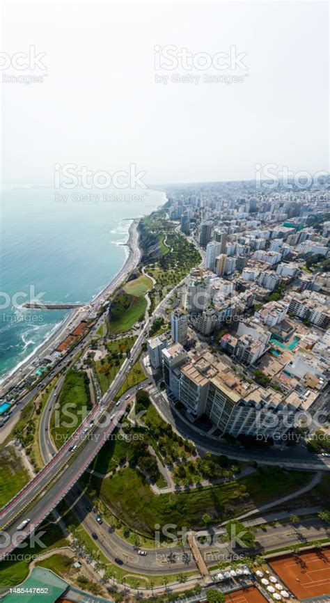 Aerial Views Of Miraflores Lima Peru Stock Photo Download Image Now