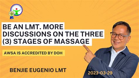 Be An Lmt More Discussions On Stages Of Massage Youtube