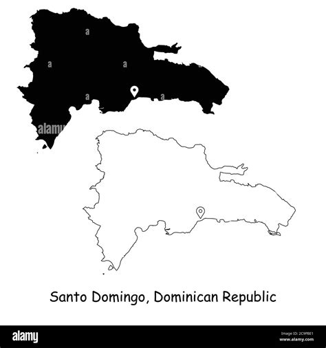 Mapa Distrito Nacional Santo Domingo Fotografías E Imágenes De Alta