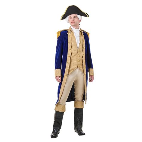 2016 Limited Adult George Washington Costume Historical Role Play Fancy