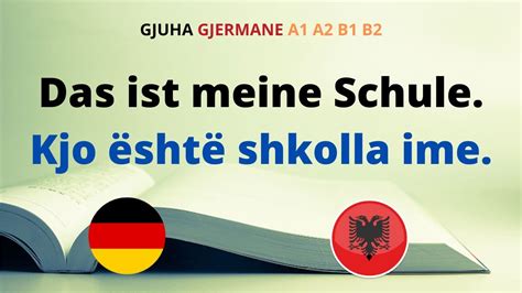 Shprehje Dhe Fjale Gjermanisht Me Perkthim Shqip A A B Pjesa Youtube