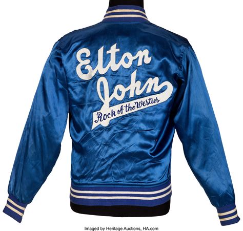Elton John Official Tour Crew Jacket (1975).. Music Memorabilia