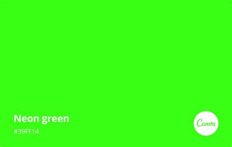 Neon Green Meaning Combinations And Hex Code Canva Colors Green