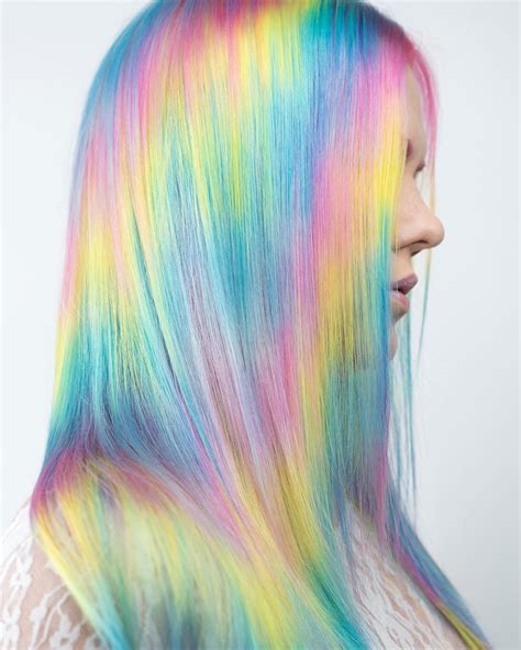 First off, be realistic about your style and your personality before. Holographic Hair Trend and How to Try It