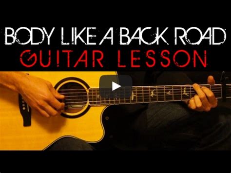 Time for a fun music video! Sam Hunt - BODY LIKE A BACK ROAD Easy Acoustic Guitar ...